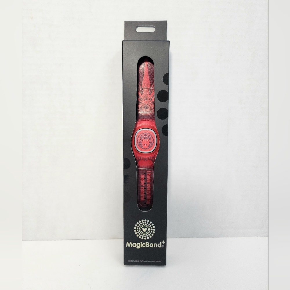 Disney Parks Marvel SCARLET WITCH WANDA MagicBand+ - Unlinked - NIB